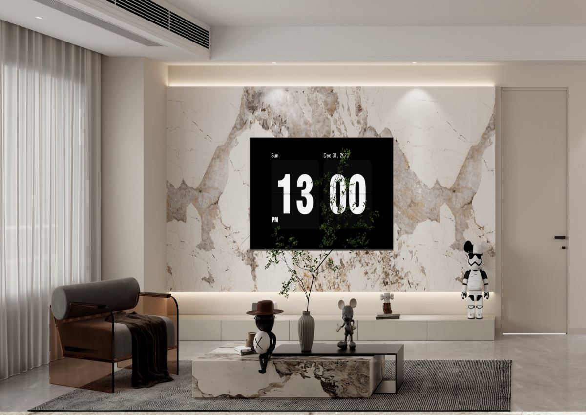 中海華樾 | 130㎡簡約風，簡單即高級，打造松弛感治愈之家！