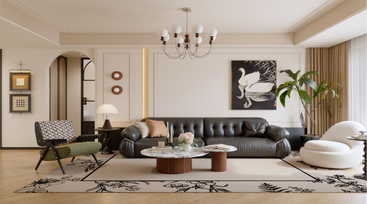 寶湖天脊162㎡ | 真愛慘了這絕美腔調的法式中古風！回家都像在度假~