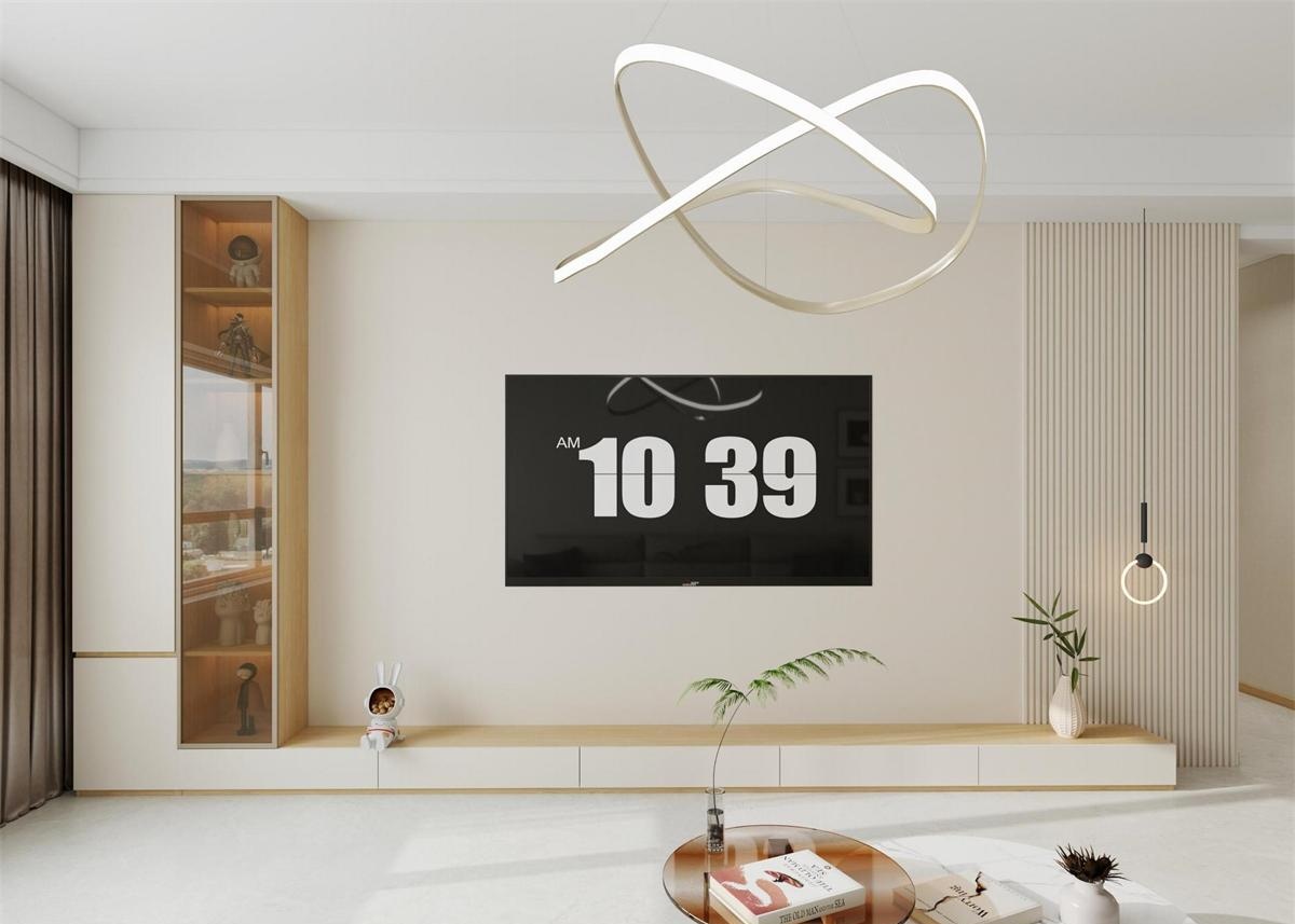 魯銀瀧璽126㎡ | 溫柔感溢出屏幕！『簡約+奶油』看一百遍也不膩