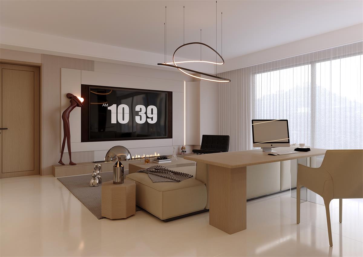 民生北府143㎡ | 奶白+原木打造的極簡主義家，不是豪宅但很好宅~