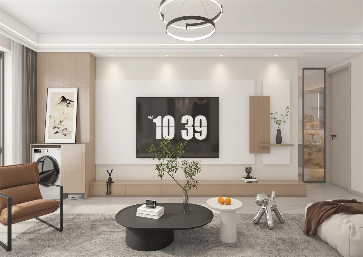 紫辰府128㎡ | 『奶油風』不是刷個大白墻！溫馨、顯大、好打理才是核心！