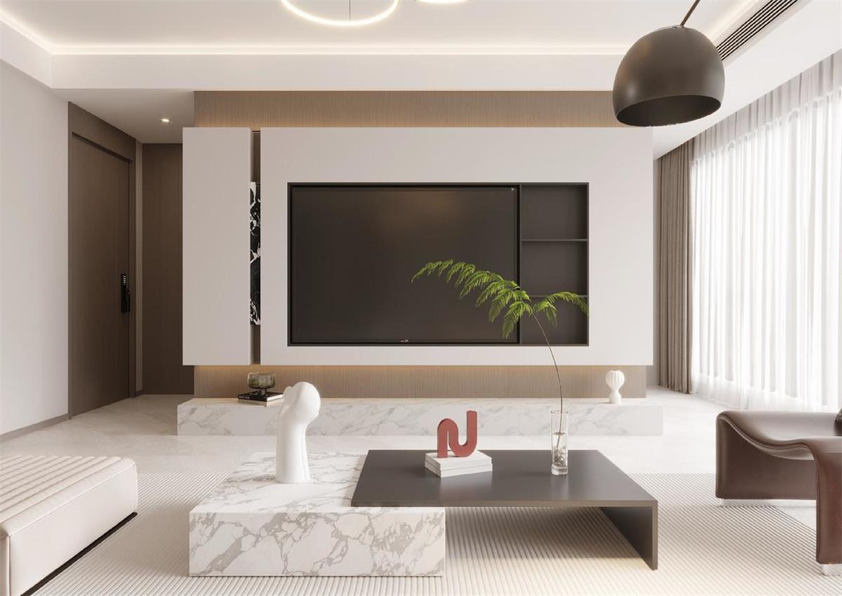 萬(wàn)科錦曜143㎡ | 中性色調(diào)的自然風(fēng)之家，慢生活的氛圍徹底治愈我了！