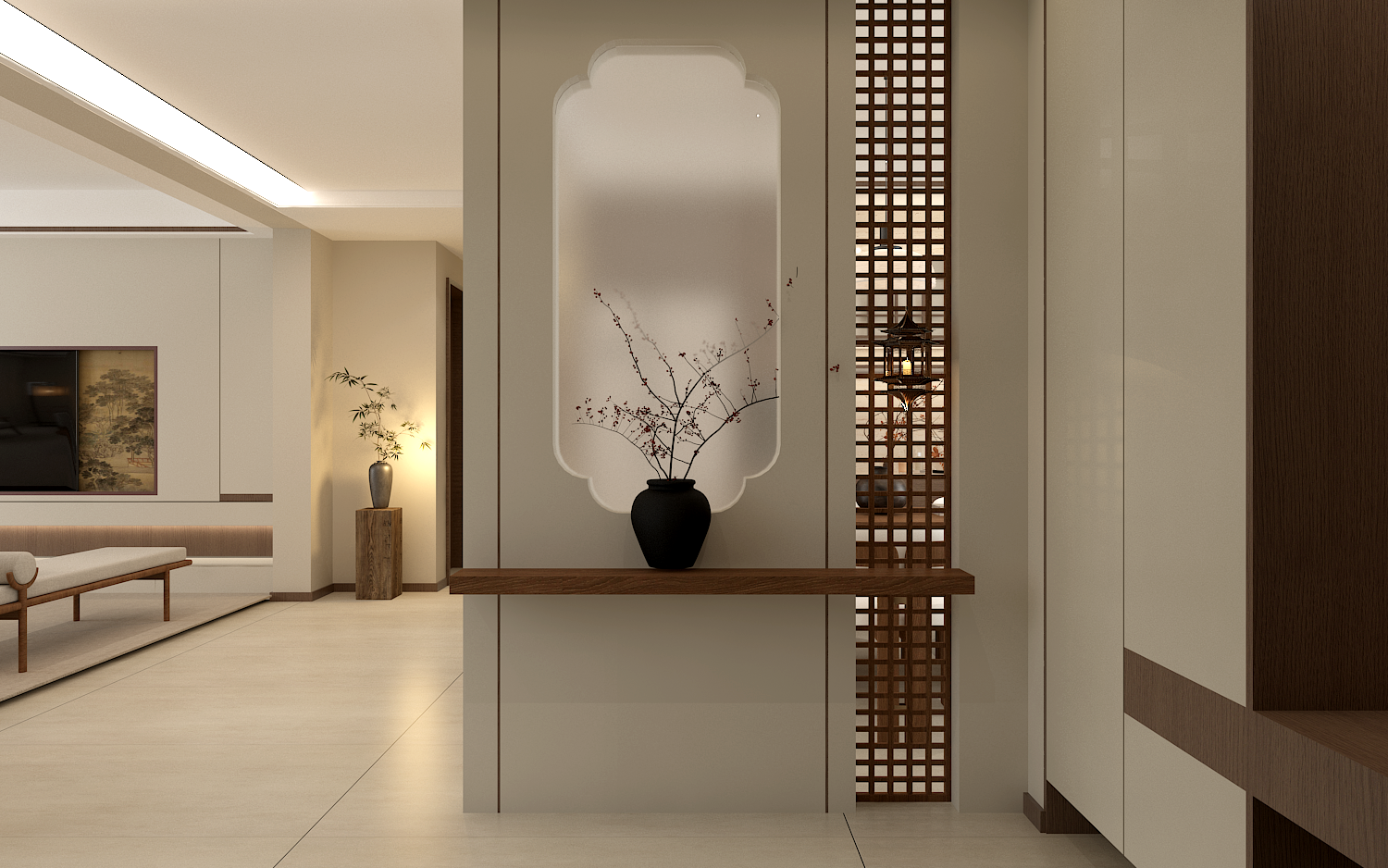 銀稅花園148㎡ | 出租房改造成這樣算不算成功？這個(gè)宋式美學(xué)的家簡(jiǎn)直贏麻了！