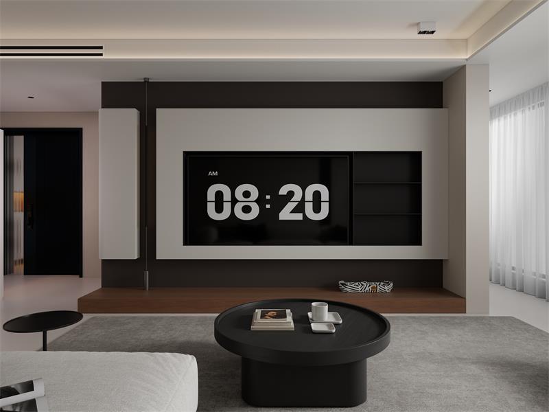 北郡府136㎡ | 不跟風(fēng)、不網(wǎng)紅，這個(gè)高智感的意式極簡(jiǎn)家，百看不厭！