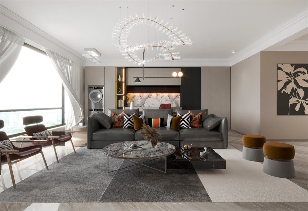 民生北府133㎡ | 沒跟風(fēng)！自己做主裝了現(xiàn)代風(fēng)的家，實用又耐看！