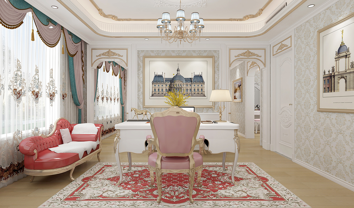 夏總二樓主臥書(shū)房1