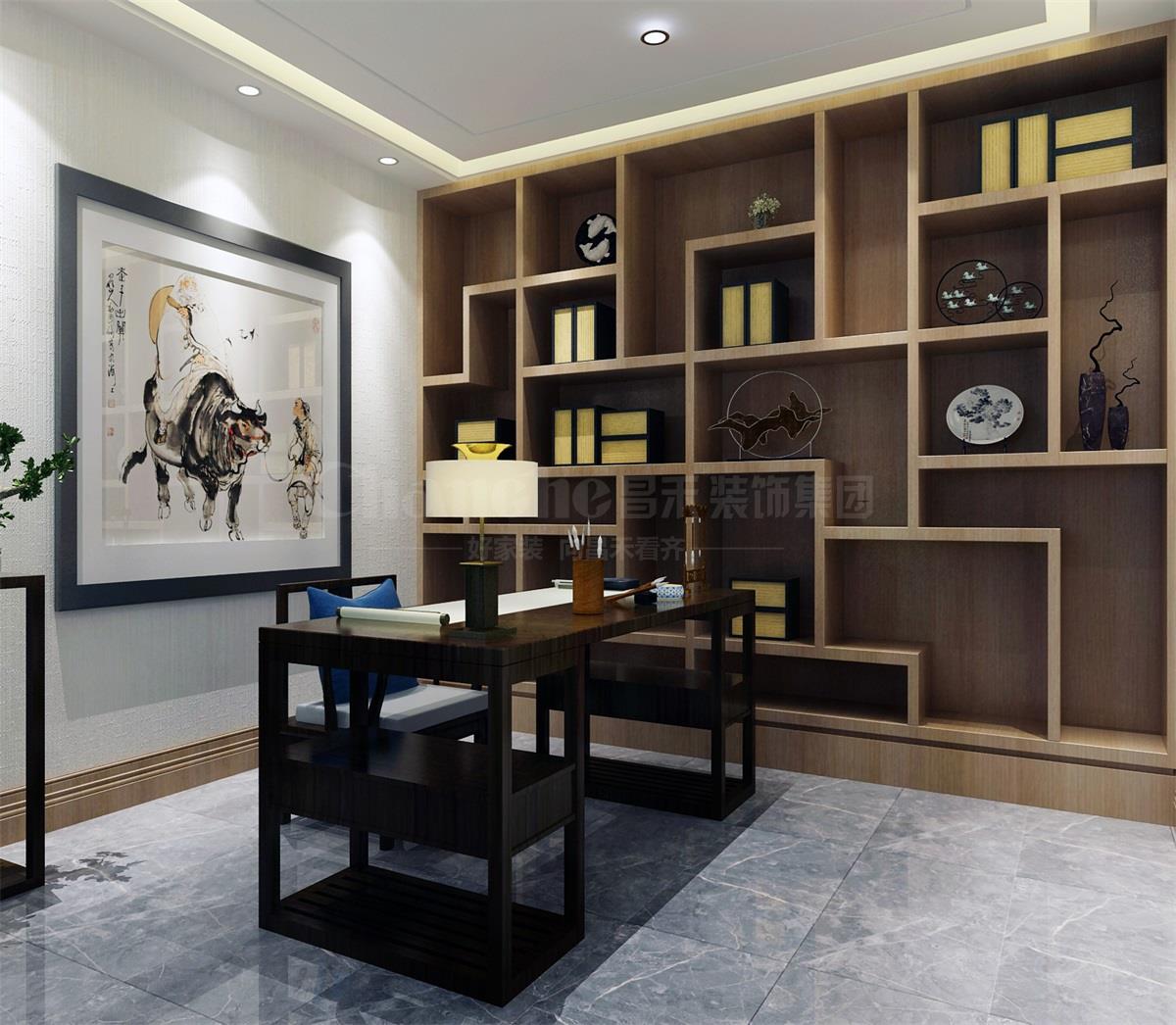 書房和接待茶室散發(fā)著淡淡的茶香，只需心境空靈，少幾分濃墨重彩，多幾分雅致清寧，并在此感悟生命的智慧。